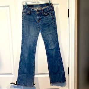 Citizens of Humanity Kelly Stretch, low waist boot cut, size 27